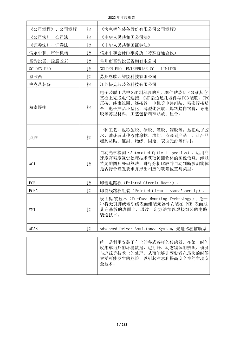 [年报文本]快克智能：快克智能2023年年度报告文本_第3页