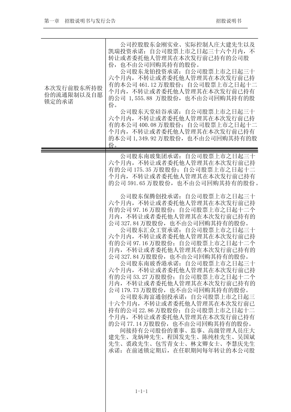 IPO招股书_ 金刚玻璃：首次公开发行股票并在创业板上市招股说明书_第2页