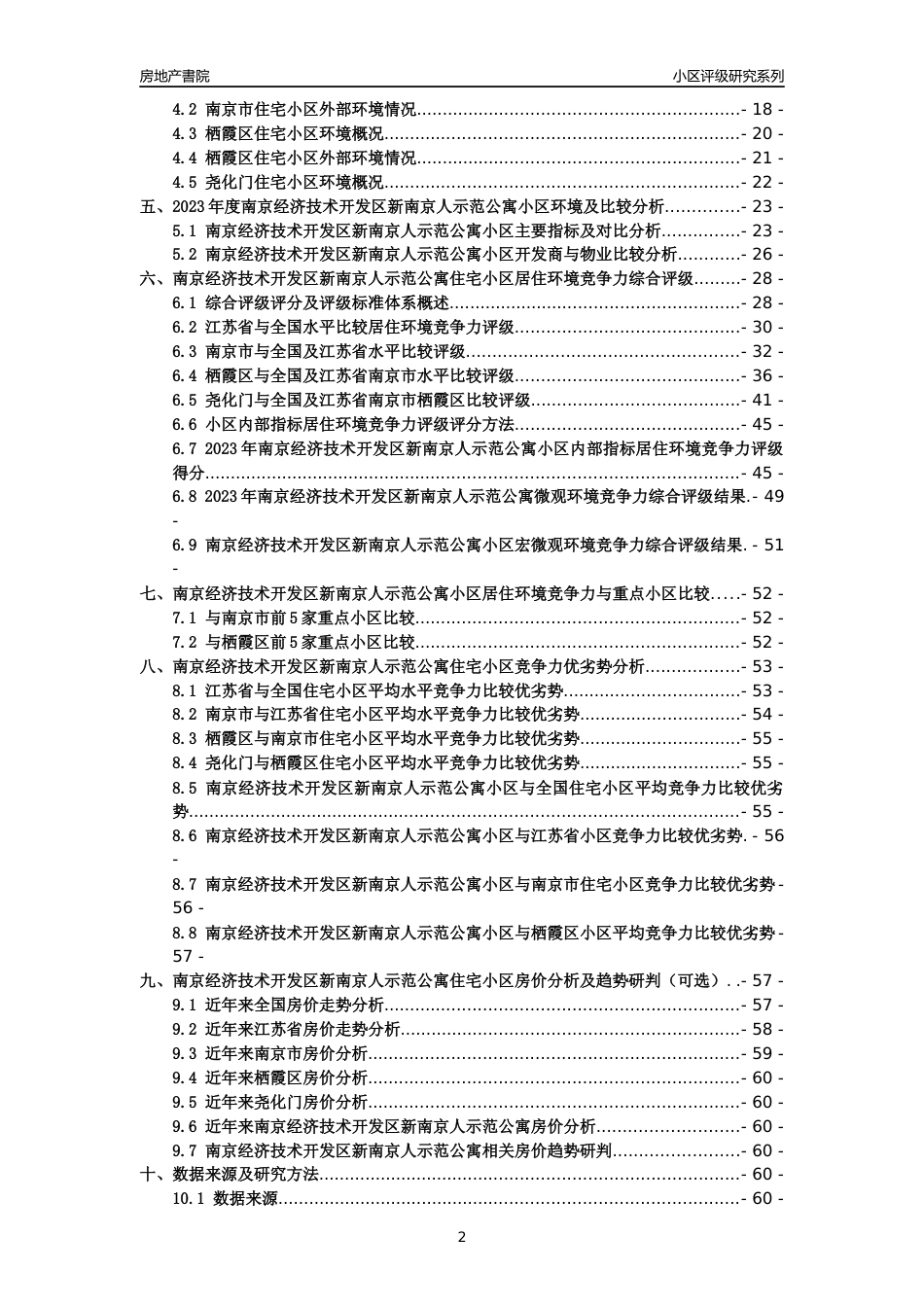 [小区点评]南京经济技术开发区新南京人示范公寓(南京市栖霞区)小区居住环境竞争力评级及房价趋势分析报告(2024版)_第2页