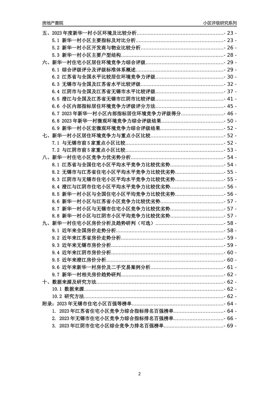 [小区点评]新华一村(无锡市江阴市)小区居住环境竞争力评级及房价趋势分析报告(2024版)_第2页