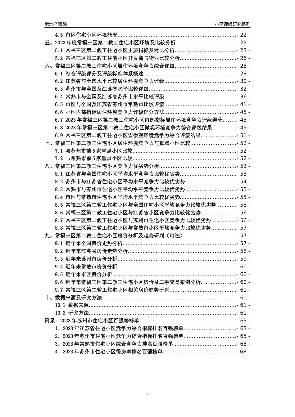 [小区点评]常福三区第二教工住宅小区(苏州市常熟市)小区居住环境竞争力评级及房价趋势分析报告(2024版)_第2页