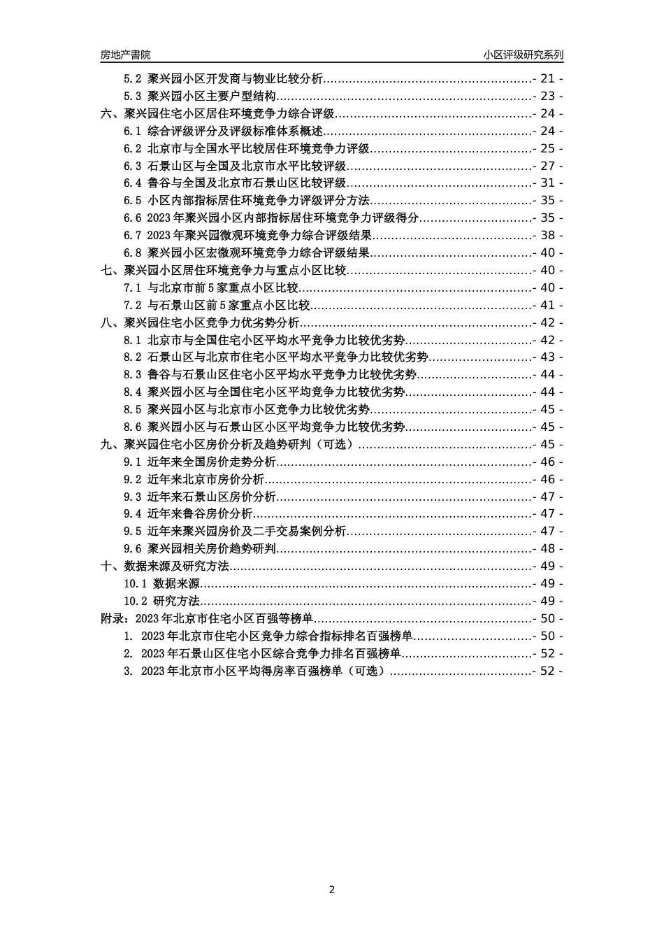 [小区点评]聚兴园(北京石景山)小区居住环境竞争力评级及房价趋势分析报告(2024版)_第2页